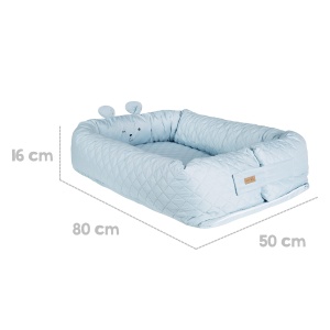 Roba Babylounge Style Benny Hellblau 0-6 Luni Multifunctional - Img 4