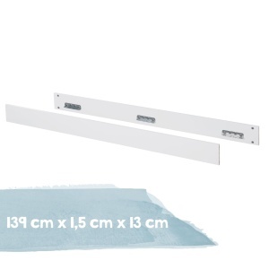 Roba Umbauseiten Universal pentru Patuturi Copii - Extensie pentru Pat Junior - Alb - Img 3