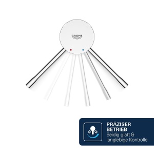 Robinet baie GROHE Essence, crom, 17 cm, economisire apa - Img 7