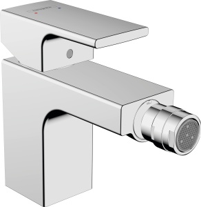 Robinet bidet cu un singur maner hansgrohe Vernis Shape, crom, cu sistem de aerare