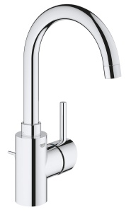Robinet de baie GROHE Concetto, inaltime 30cm, crom, cu sistem de instalare rapida