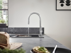 Robinet de bucatarie hansgrohe Talis M54, crom, 360 rotire, dus extractibil - Img 4
