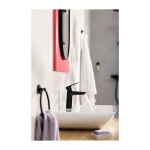 Robinet de chiuveta GROHE Start M-Size, Mattschwarz, EcoMode, 6lmin - Img 2