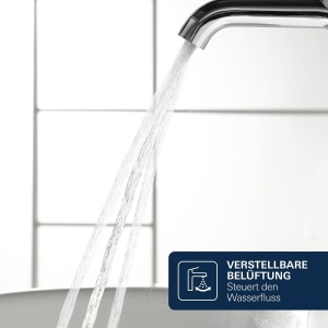 Robinet pentru chiuveta GROHE Essence 23541001, crom, inaltime 24cm, design durabil - Img 6