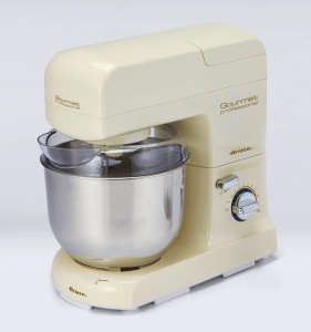 Robot de bucatarie Ariete Pastamatic Gourmet 1596 Beige 10 viteze Mixer din sticla 15L - Img 3
