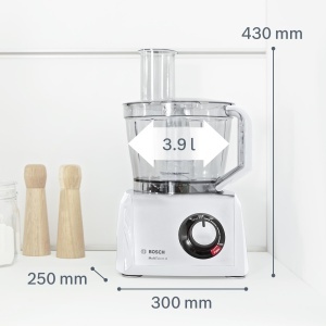 Robot de bucatarie Bosch MultiTalent 8 MC812W501 1000W bol 39L alb - Img 5