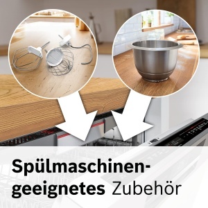 Robot de bucatarie Bosch MUM58720, 1000 W, bol inox 3,9 L, rosu - Img 8