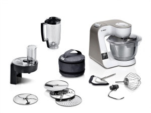 Robot de bucatarie Bosch MUM5XW20, 1000 W, bol inox 3,9 L, alb - Img 4