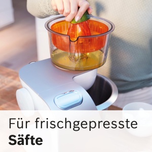 Robot de bucatarie Bosch Seria 4 MUM54251, bol 3,9 L, blender 1,25 L, masina de tocat carne, storcator de citrice, taietor de cubete, carlig de aluat, tel, tel, tocator continuu, 3 felii, 900 W, alb/argintiu - Img 5