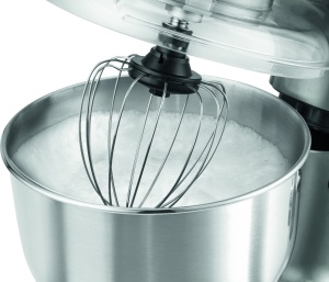 Robot de bucatarie Clatronic KM 3674, 1200W, bol inox 6.2L, mixer si masina de tocat - Img 3