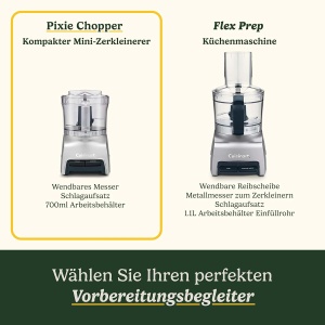 Robot de bucatarie Cuisinart Pixie Chopper 0,7 l 2 viteze BPA-free - Img 3
