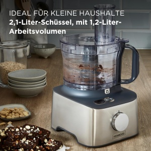 Robot de bucatarie Kenwood MultiPro Compact FDM313SS, 800W, 2.1L, Argintiu - Img 3