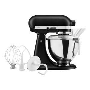 Robot de bucatarie KitchenAid Classic 4,3L, 10 viteze, negru mat