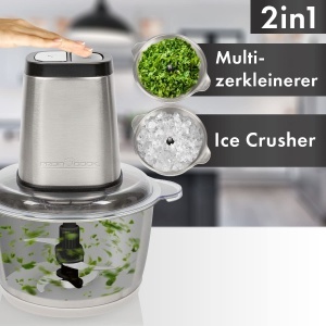 Robot de bucatarie ProfiCook PC-MZ 1227, 1.7L, 500W, cu functie Ice Crush - Img 2