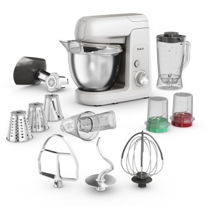 Robot de bucatarie Tefal Bake Partner QB525B38 1100 W 46 L Argintiu Set complet pentru copt