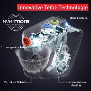 Robot de bucatarie Tefal I-Coach Touch QB950D37, 1200 W, 21 programe automate, negrusilver - Img 8