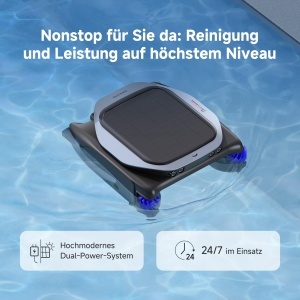 Robot de curatare a piscinei Dreame J1, 5000 mAh, 360 curatare, control prin aplicatie - Img 2