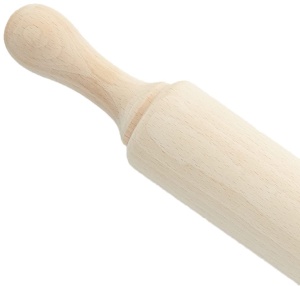 Rola de intins aluat Lacor 68154 din lemn de fag, 40 cm - Img 3