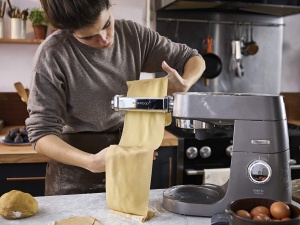Rola de lasagna Kenwood KAX980ME, accesoriu pentru robot de bucatarie, argintiu - Img 2