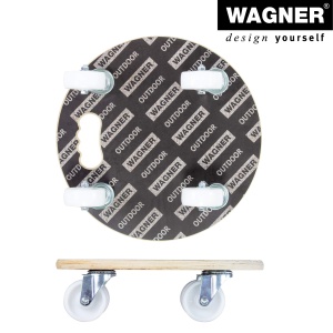 Rola de transport WAGNER MM 1108, 300 kg, 38 cm, cu maner - Img 8