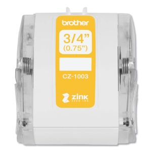 Rola etichete autoadezive Brother CZ-1003, 19 mm, 5 m, ZINK