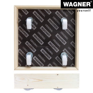Rola pentru plante WAGNER Maxigrip 38 x 38 cm, din lemn, 200 kg - Img 6