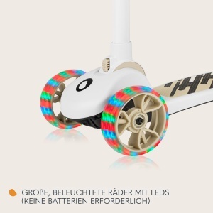 Roller pentru copii LIONELO Franky 2-in-1, 3-50 kg, cu roti LED - Img 6