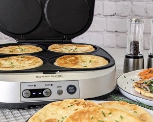 Rommelsbacher Pancake Maker PC 1800 Argintiu 1800W Antiaderent - Img 5