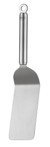 ROSLE Sandwich Pallet Offset Strunjitor din otel inoxidabil de inalta calitate cu maner rotund si bucla de agatare otel inoxidabil 1810 32 cm argintiu