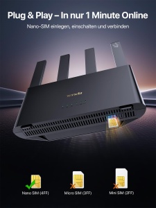 Router 4G Tenda 4G08, LTE CAT6, AC1200, Dualband, viteza 300 Mbits - Img 2