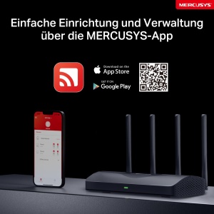 Router Wi-Fi Mercusys MR27BE, Dualband, 3.6 Gbps, 4 antene - Img 6