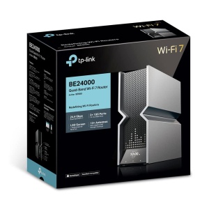 Router WiFi TP-Link Archer BE900, Quad-Band, 24.4 Gbps, Touchscreen - Img 7
