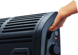 Rowenta CO3035 Incalzitor cu ventilator cu convectie Vectissimo | Doua niveluri de putere | Incalzire electrica | Interior | Pentru camere de 25 m2, negru - Img 4