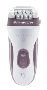 Rowenta Skin Respect EP8060F0 Fara fir si poate fi folosit sub apa, 24 de pensete cu cap de peeling si aparat de ras, accesoriu axila, cap de tuns cu perie de curatare si punga cosmetica - Img 2