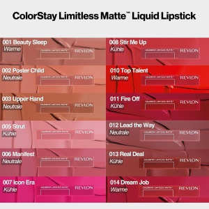 Ruj lichid mat Revlon ColorStay Limitless, 24 ore, 008 Stir Me Up, 100 vegan - Img 8