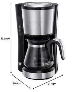 Russell Hobbs 24210-56 Cafetiera Compacta 5 Cesti Filtru Permanent Placa Incalzire - Img 9