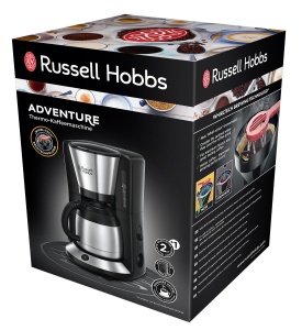 Russell Hobbs Adventure 24020-56 Cafetiera cu tehnologie WhirlTech 1L Thermo - Img 2