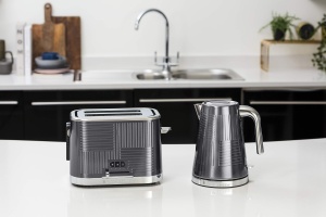 Russell Hobbs Toaster Geo Steel 25250-56 Gri 1640W Functie Lift and Look - Img 7