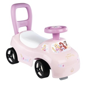 Rutscher pentru copii Smoby Disney Princess, design ergonomic, cu spatar si spatiu de depozitare