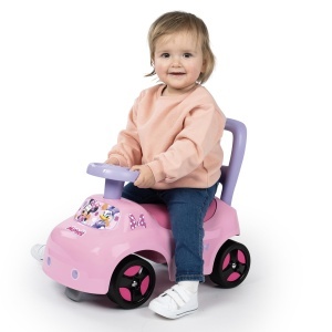 Rutscher pentru copii Smoby Minnie Maus, design ergonomic, cu suport spate si stocare - Img 4