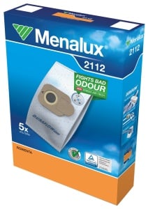 Sac aspirator Menalux 2112 pentru Rowenta 5 bucati sintetic cu filtru motor