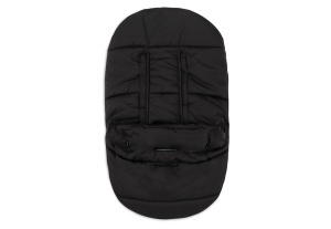 Sac de dormit pentru bebelusi Jollein Puffed, negru, pentru scaune auto si carucioare - Img 3