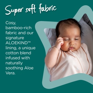 Sac de dormit pentru bebelusi Tommee Tippee Grobag, 0-3 luni, 2,5 TOG, roz - Img 6