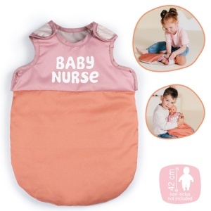 Sac de dormit pentru papusi Smoby Baby Nurse, pentru papusi de pana la 42 cm, lavabil - Img 2