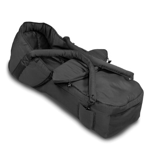 Sac de dormit si geanta transport hauck 2in1, pentru copii de la nastere pana la 9 luni, negru