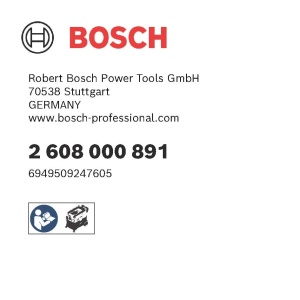 Sac de filtrare Bosch PRO pentru aspirator GAS 400 A si GAS 12-40 MA, 3 bucati - Img 3