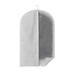 Sac de haine Rayen cu fermoar si fereastra transparenta, 60 x 100 cm - Img 2
