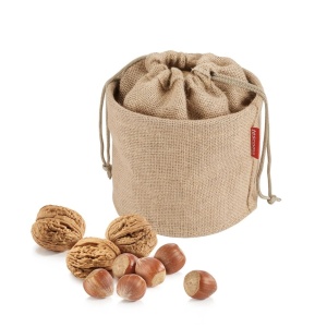 Sac pentru legume Tescoma 4FOOD 2,5 l, din jute, cu snur