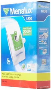 Sacii de aspirator Menalux 1800, set 5 bucati, Duraflow Fresh, anti-miros - Img 4