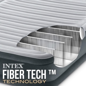 Saltea gonflabila Intex Full Comfort-Plush 137x191 cm, cu pompa electrica 220-240 V - Img 7